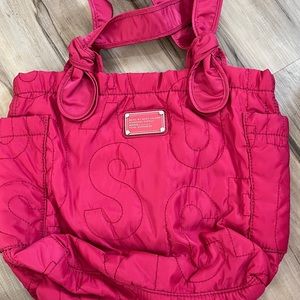 NWT MARC by Marc Jacobs pink nylon tote bag